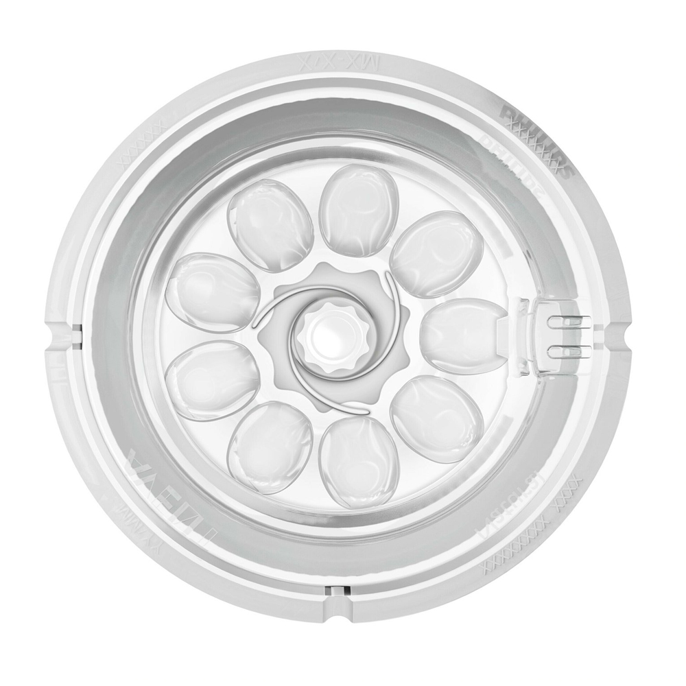 Комплект от 2 броя биберони за хранене на новородено Philips AVENT Natural SCF657/27 със свободен поток и много бавен дебит, 0м