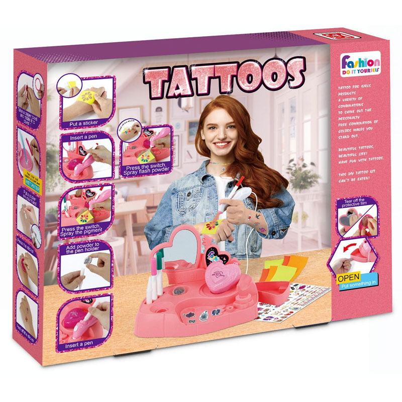 Комплект за детски татуировки Raya Toys