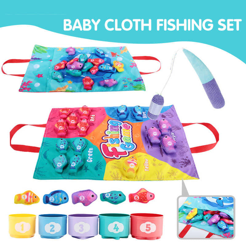 Бебешка образователна игра Монтесори Raya Toys Fishing Game