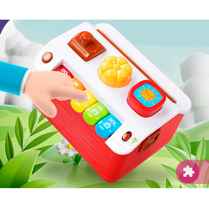 Интерактивна игра Raya Toys Активити с домашни животни и пиано
