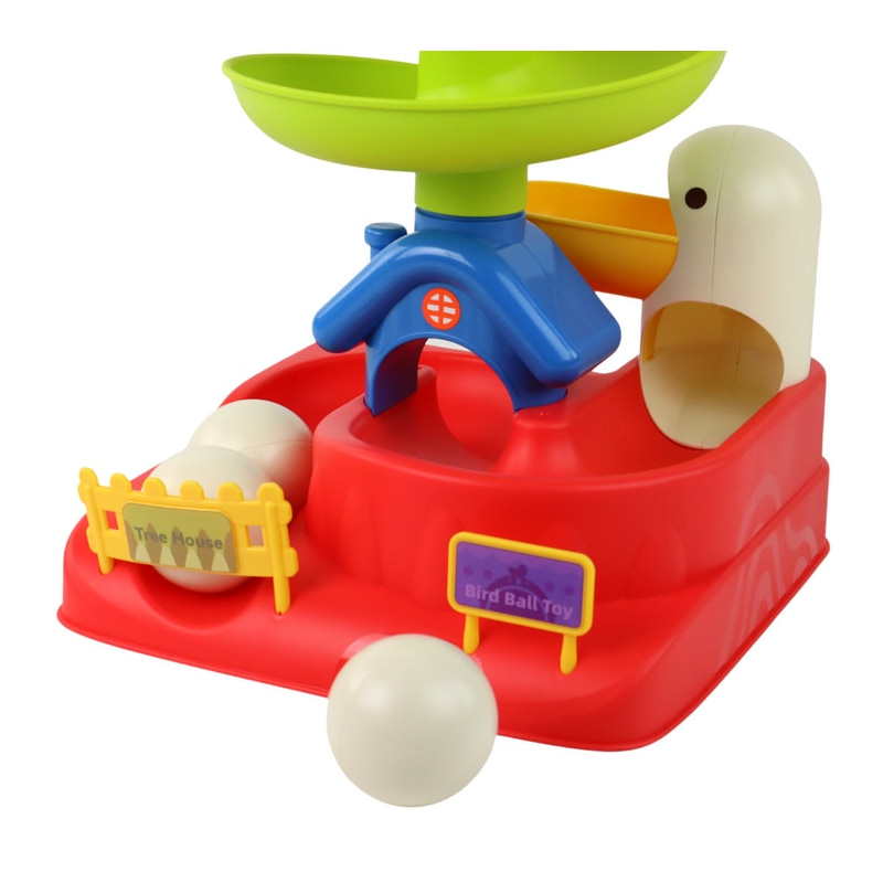Сензорна интерактивна играчка Raya Toys Orbital Ball, кула с топчета