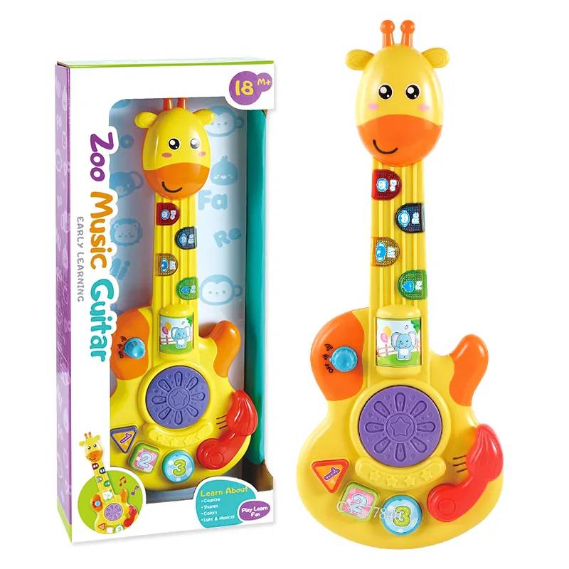 Бебешка музикална китара Raya Toys Жирафче
