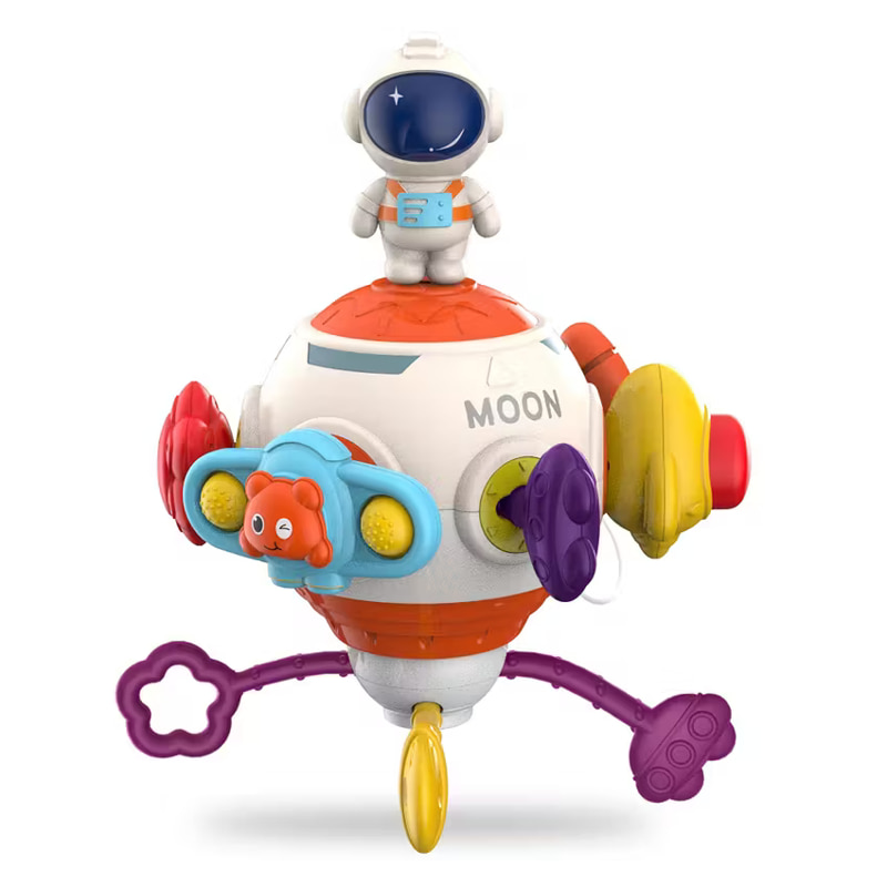 Бебешка сензорна топка 8в1 Raya Toys Baby Puzzle Game Ball