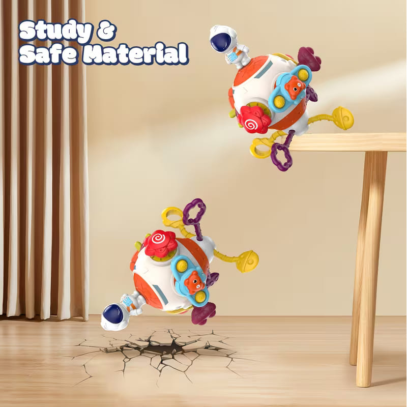 Бебешка сензорна топка 8в1 Raya Toys Baby Puzzle Game Ball