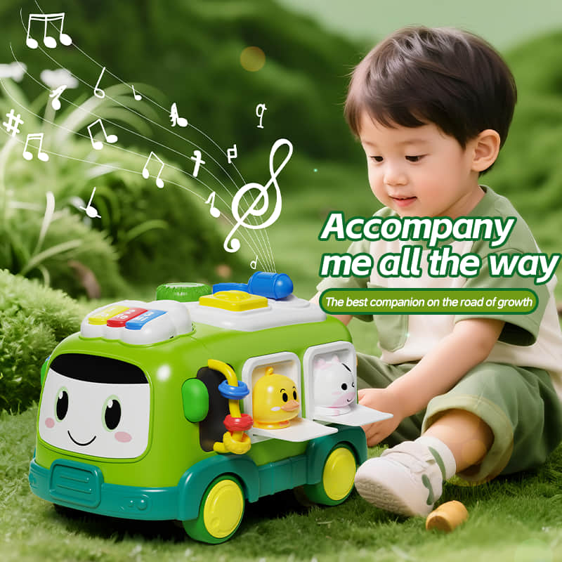 Бебешки мултифункционален бус 6в1 Raya Toys