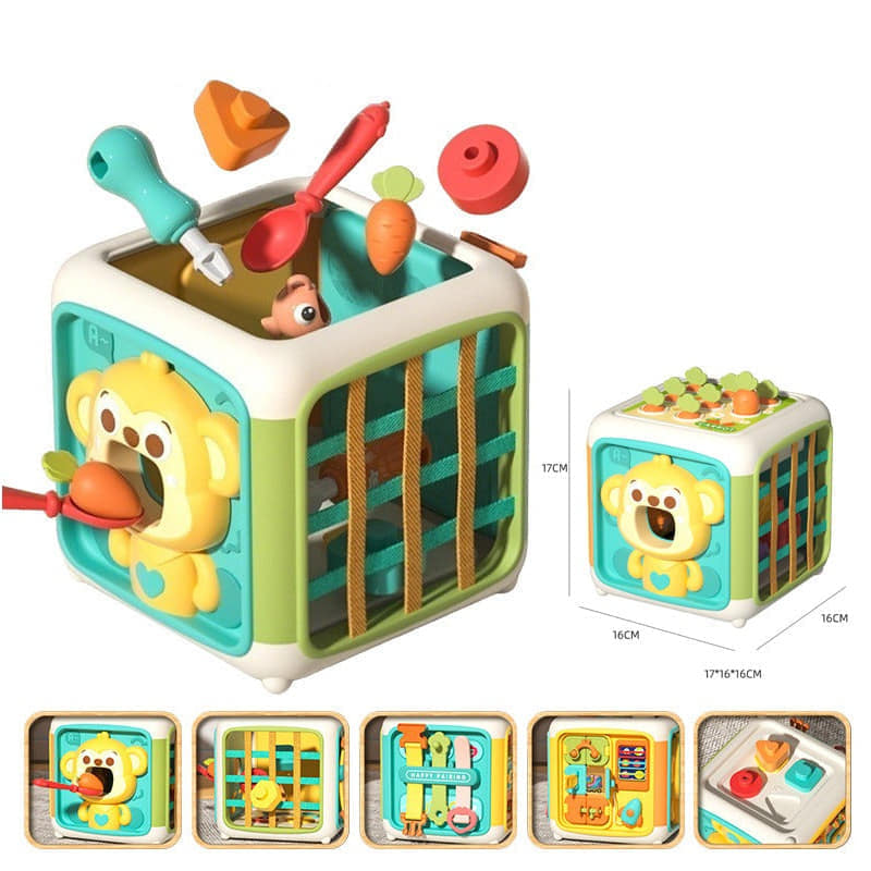 Бебешки куб активити Raya Toys Busy Smart Cube