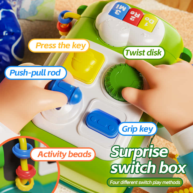 Бебешки мултифункционален бус 6в1 Raya Toys