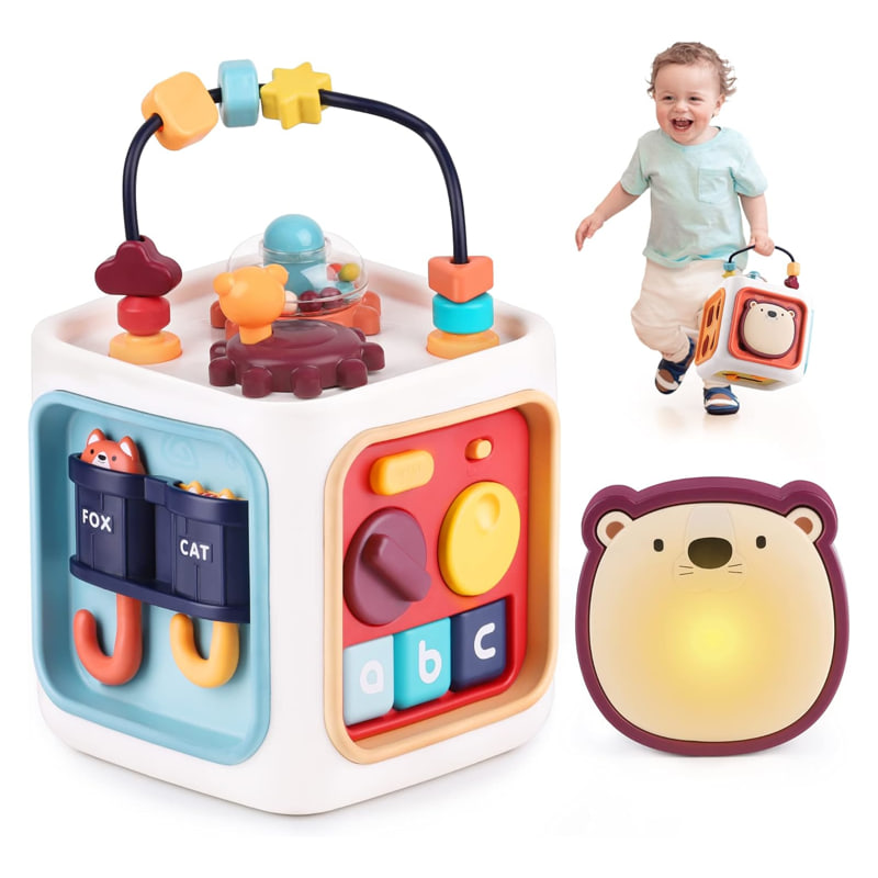 Бебешки куб активити 6 в 1 Raya Toys Inspiring Polyhedron