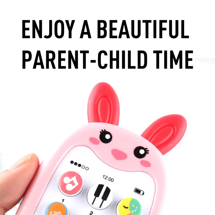 Бебешки телефон Raya Toys със светлини и звуци