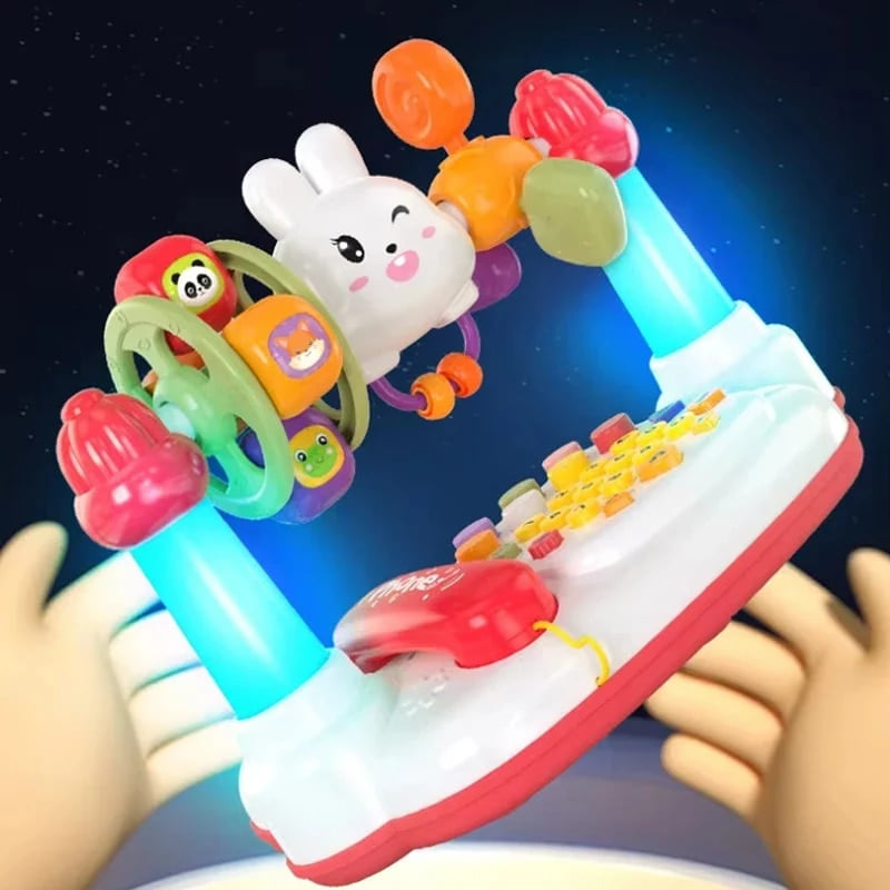 Бебешка интерактивна играчка телефон и пиано Raya Toys Telephone game