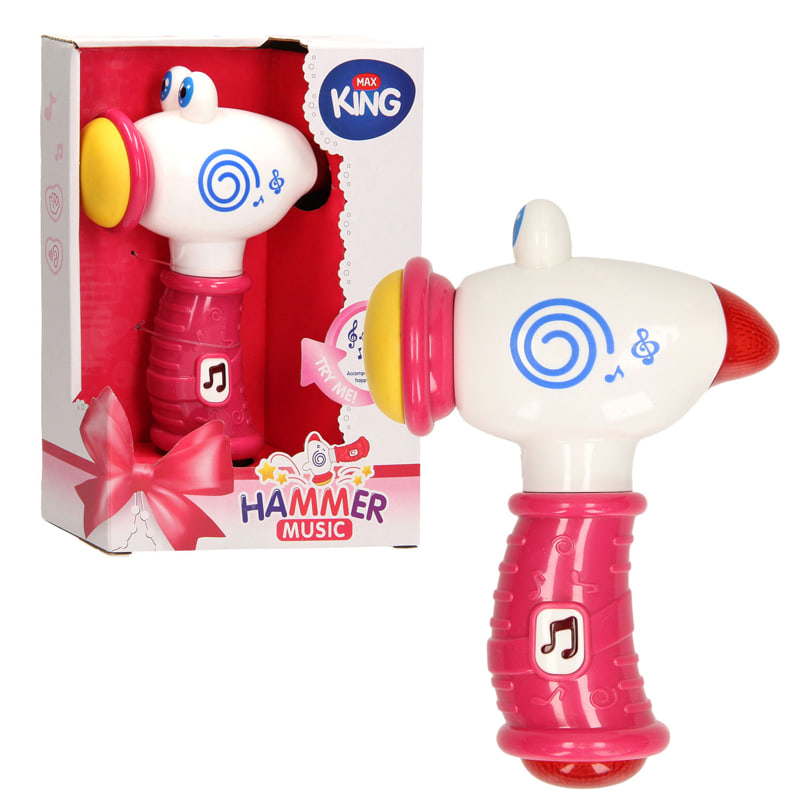 Бебешко музикално чукче Raya Toys Hammer Music