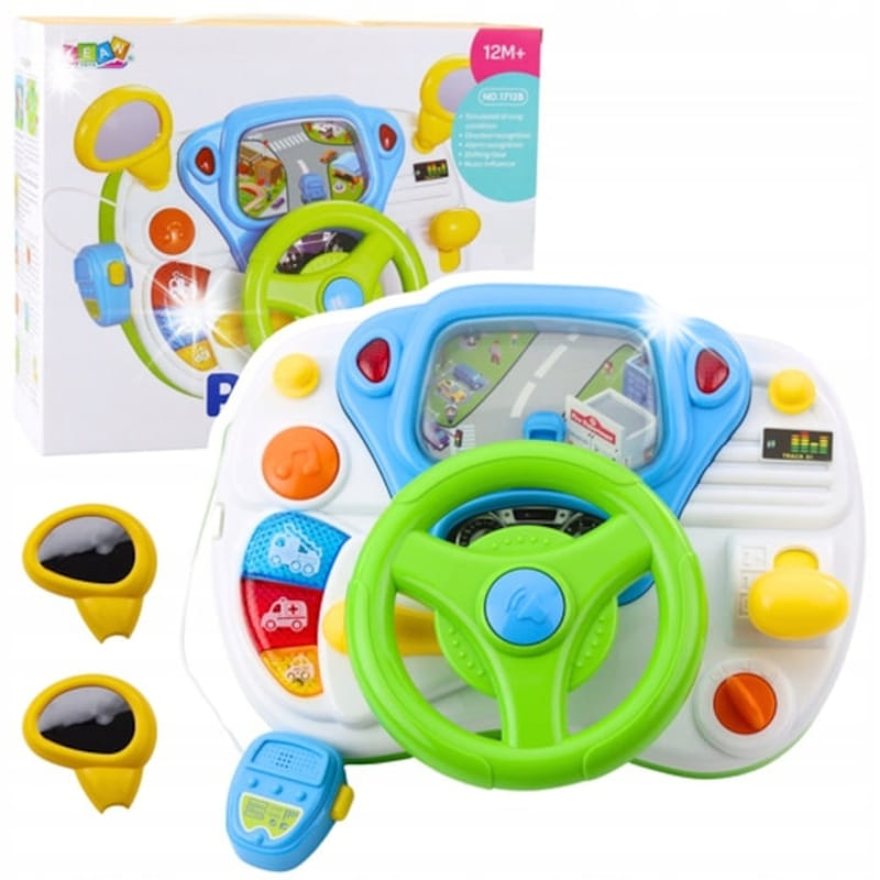 Бебешко музикално воланче Raya Toys Dreaming Party Simulated Driver