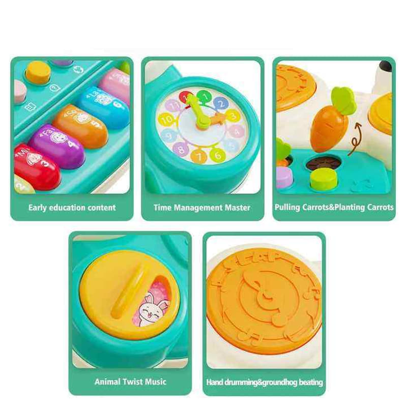 Детско мултифункционално пиано Raya Toys Жаба