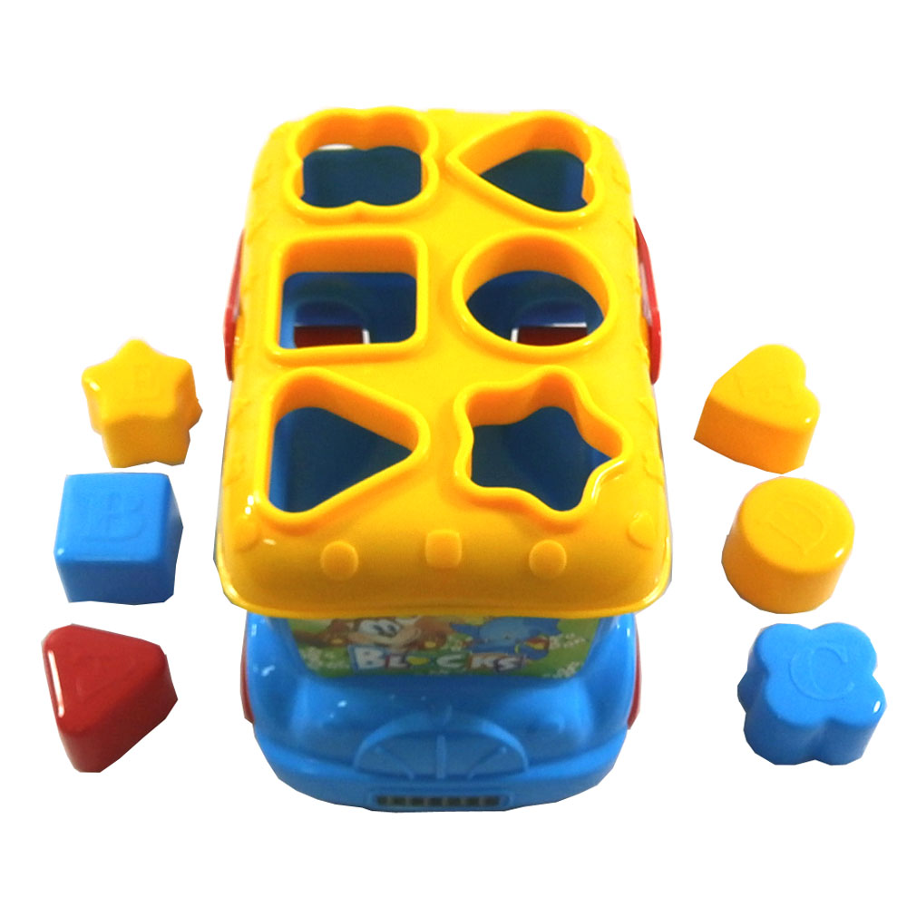 Детски камион сортер Raya Toys, Син