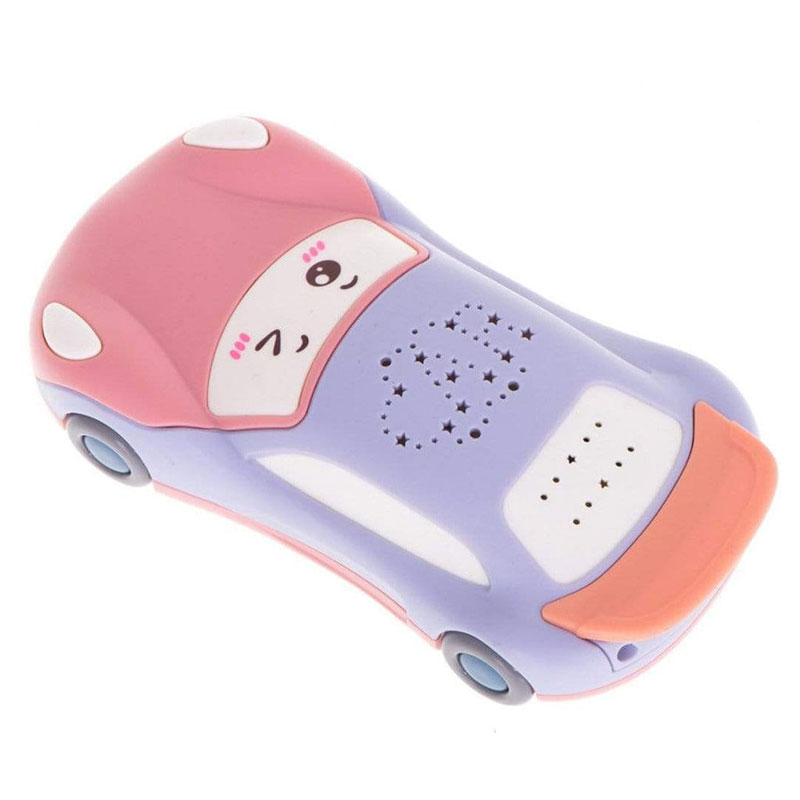 Бебешки телефон кола Raya Toys с музика, звуци, прожектор и гризалка