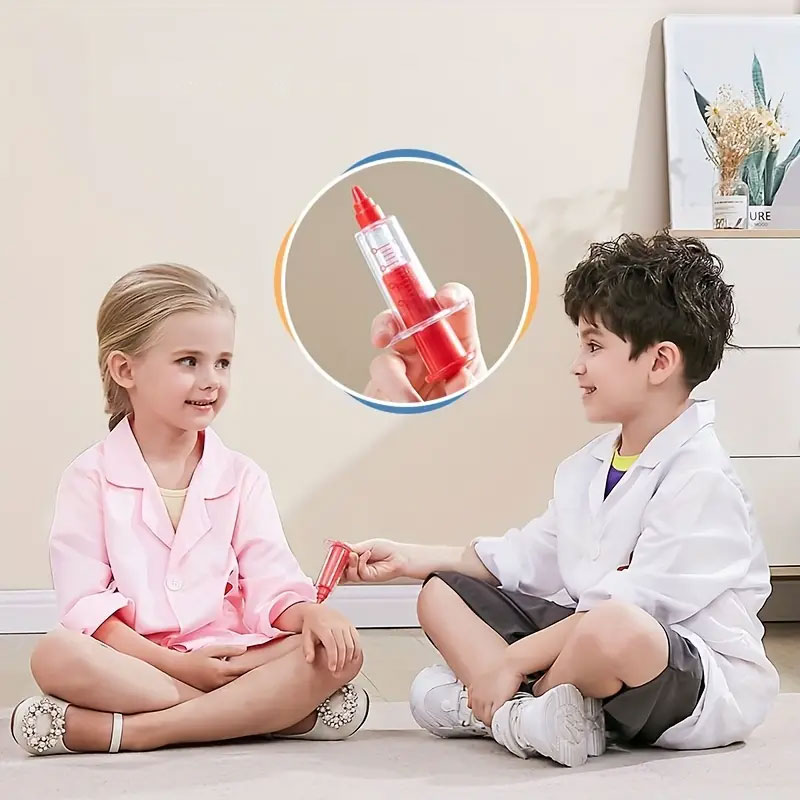 Докторски комплект 2 в 1 Raya Toys Hospital Медицински център, с 15 аксесоара със светлини и звуци