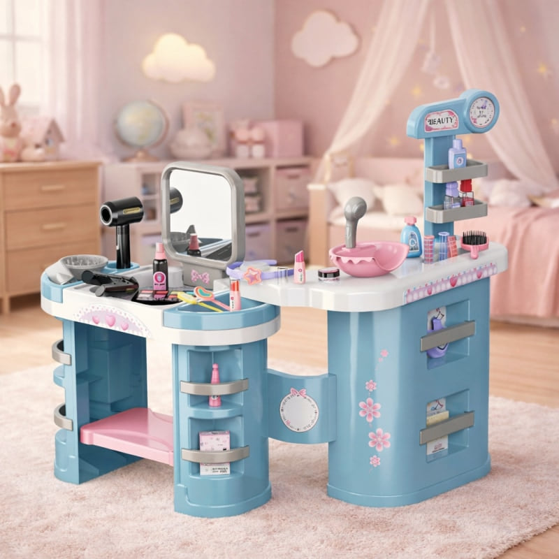 Детски център за красота Raya Toys Glamour Girls, 54 ч.