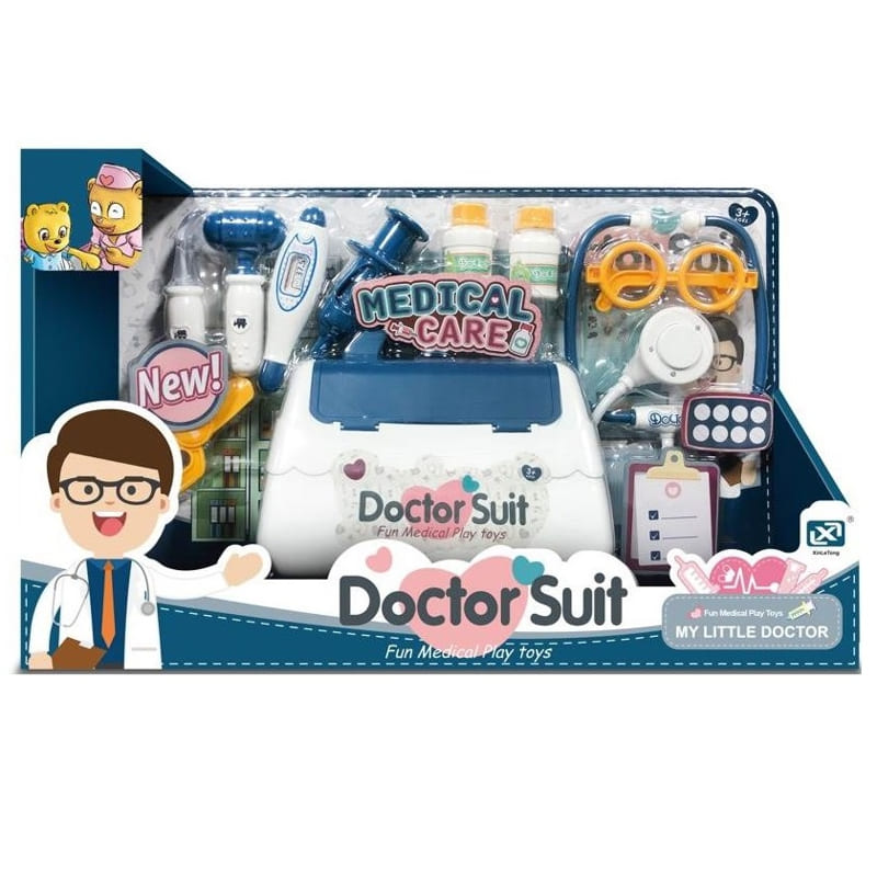 Докторски комплект Raya Toys My little doctor, с чанта