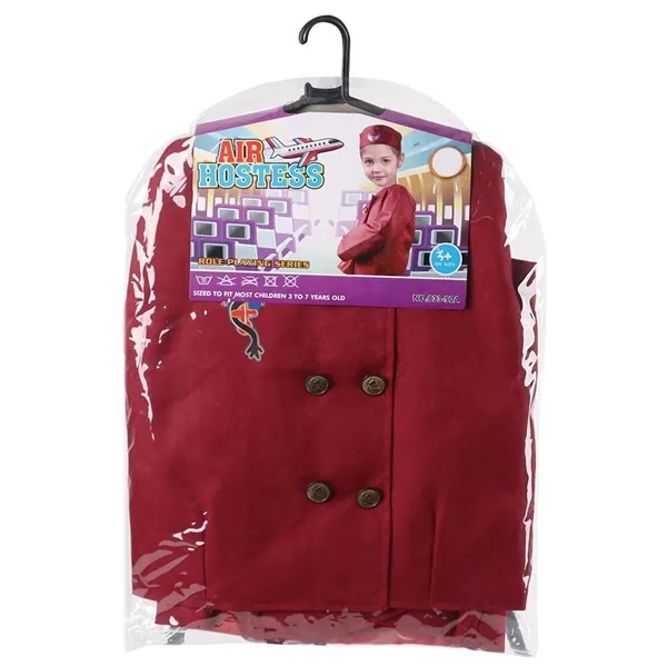 Детски костюм Стюардеса Raya Toys Air hostess, с аксесоари