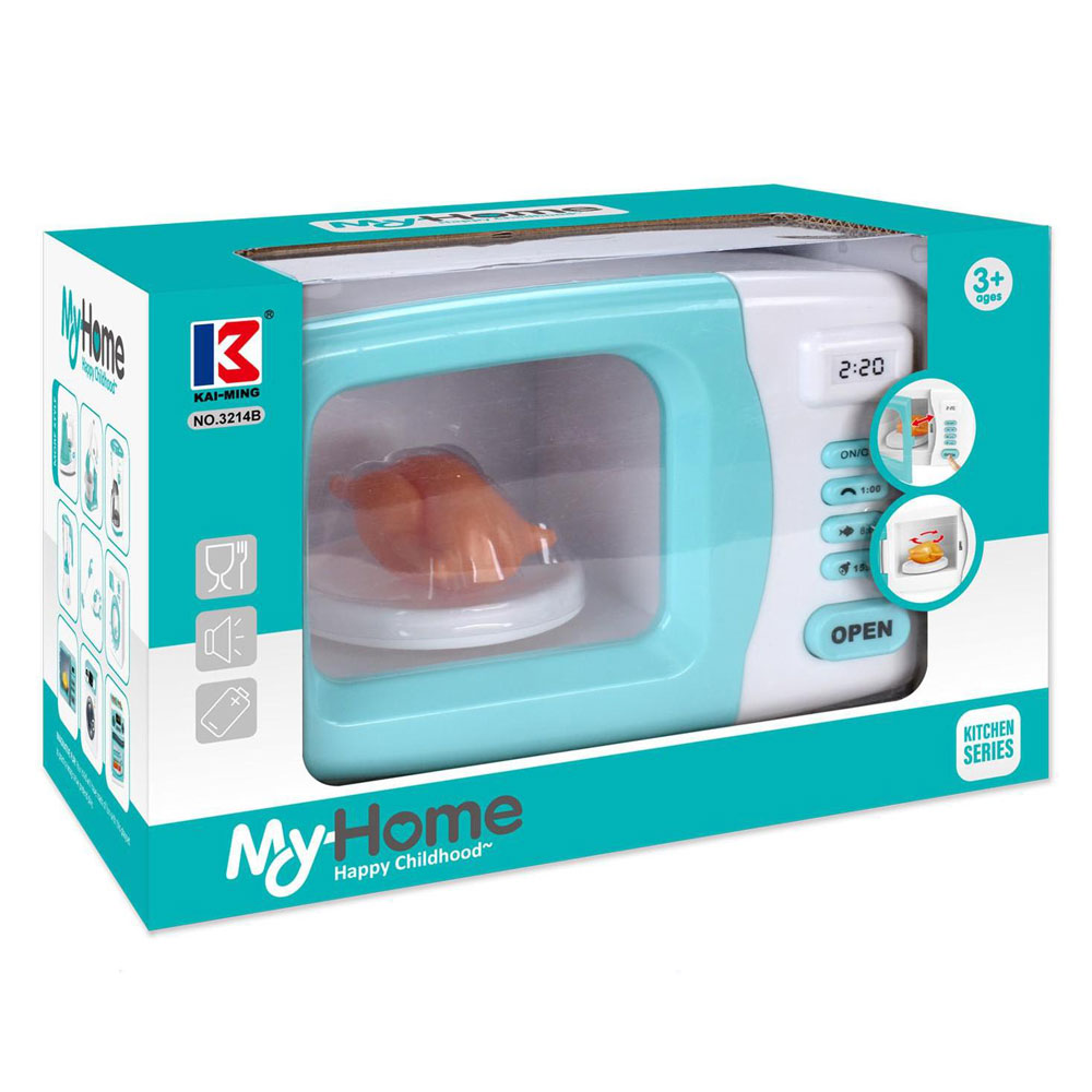 Детска микровълнова фурна Raya Toys My Home Син