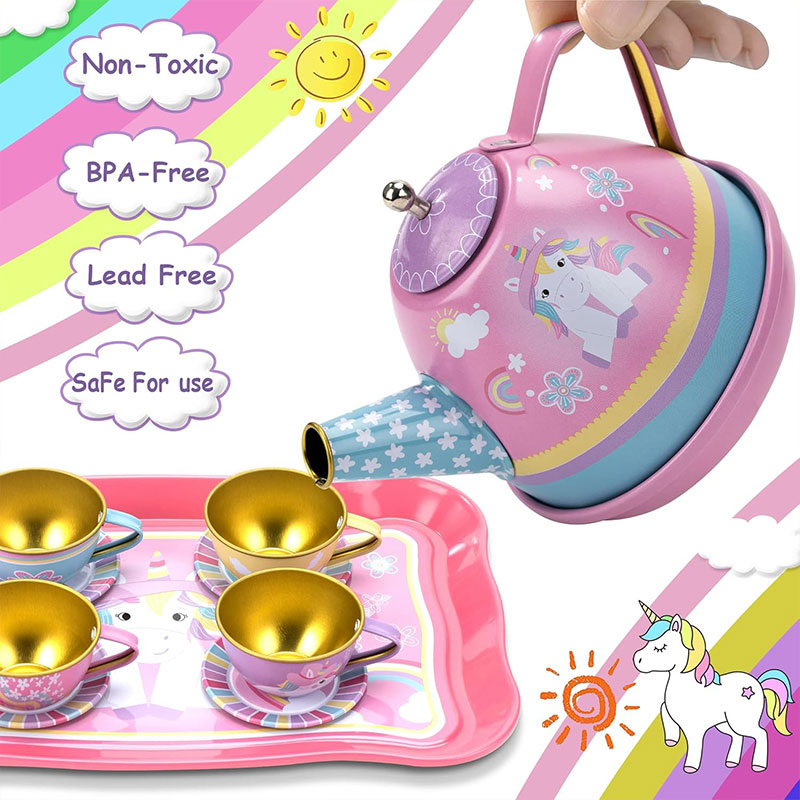 Детски сервиз за чай в куфарче Raya Toys