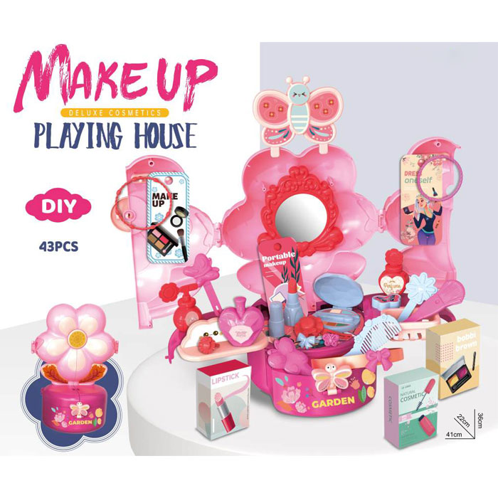 Детска тоалетка Raya Toys Flower, 43 части