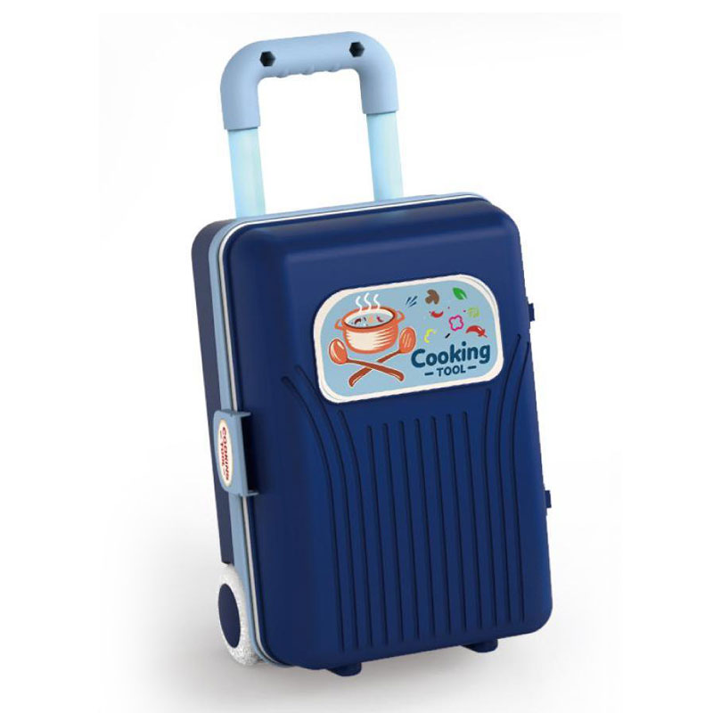 Детска кухня в куфар 4 в 1 Raya Toys 19 части