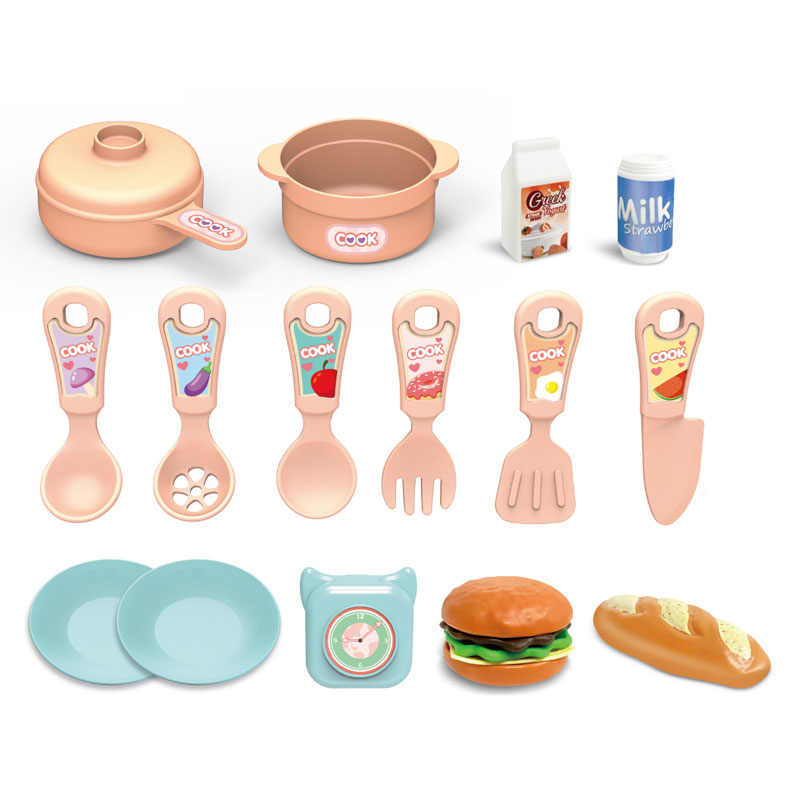 Детска кухня Raya Toys Dream Kitchen с течаща вода и пара, 33 части