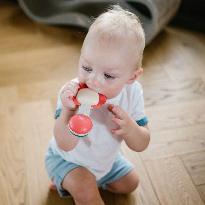 Бебешка дрънкалка с гризалка BabyOno 1590