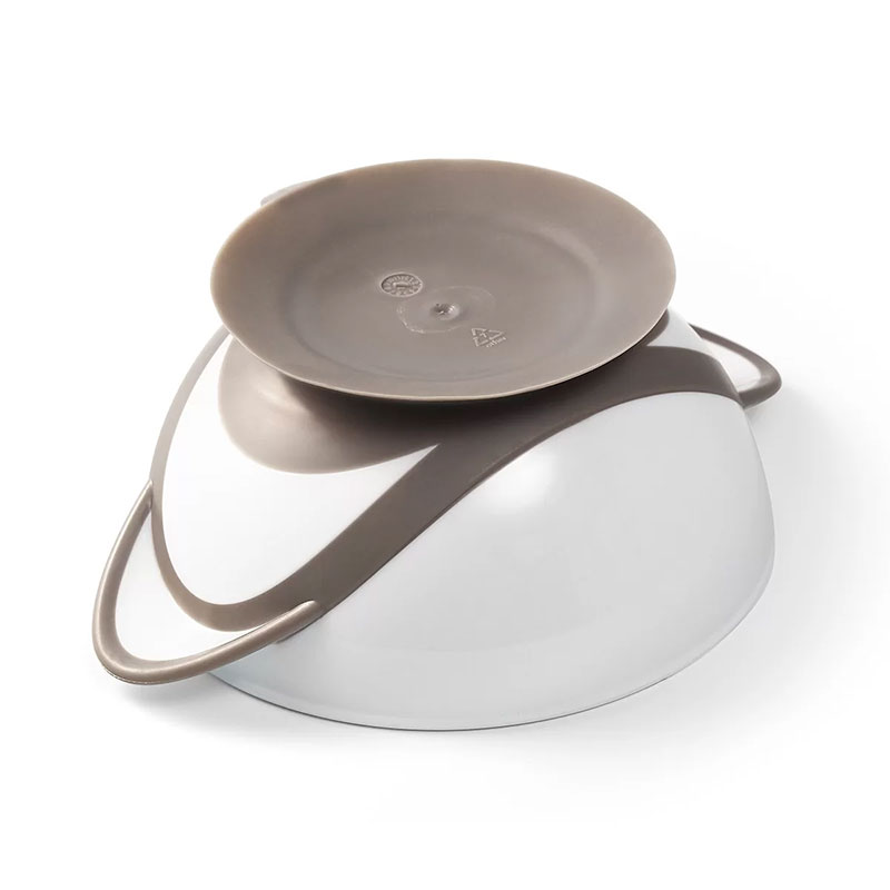 Купа с капак и лъжичка Babyono Suction bowl 1063