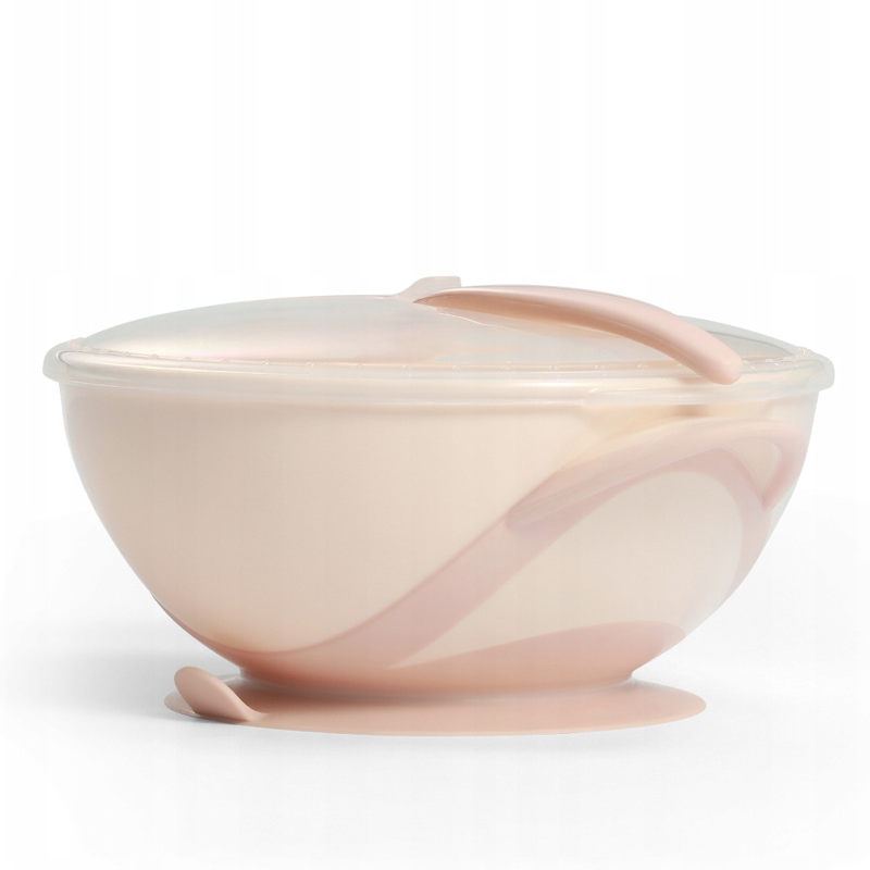 Купа с капак и лъжичка Babyono Suction bowl 1063