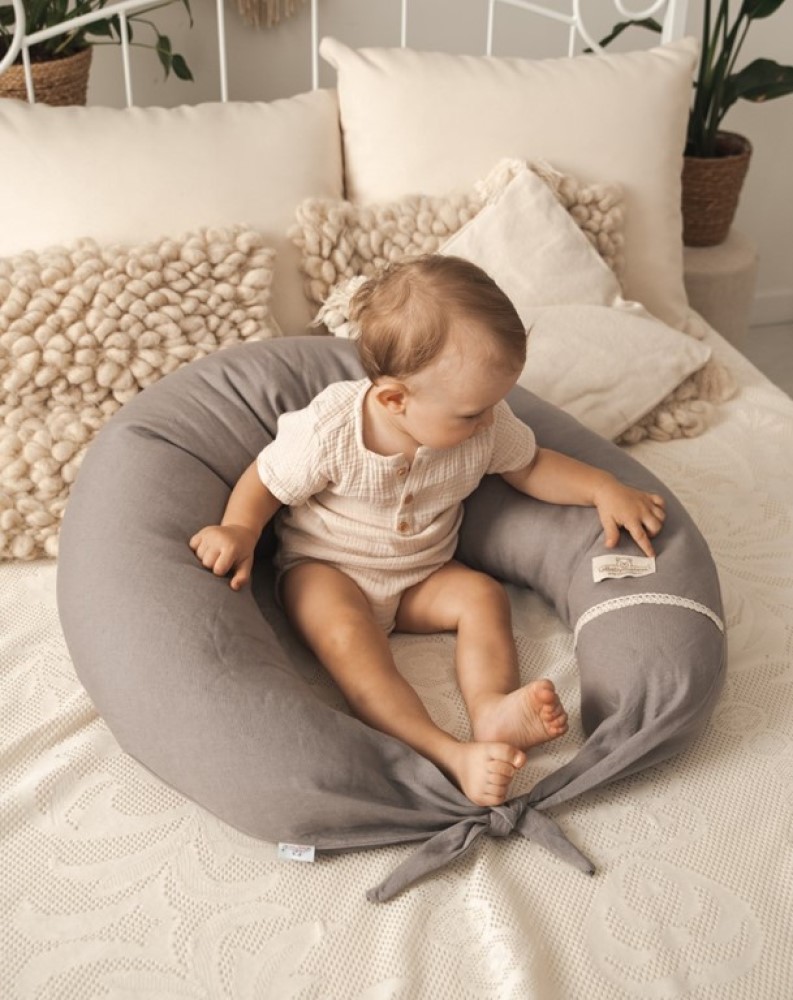 Възглавница за бременни и кърмене Baby Matex Relax Linen 190 см.