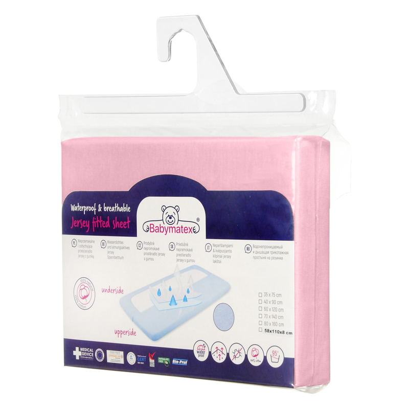Протектор за матрак с ластик Baby Matex Jersey, 0359-10, 40х90 см.