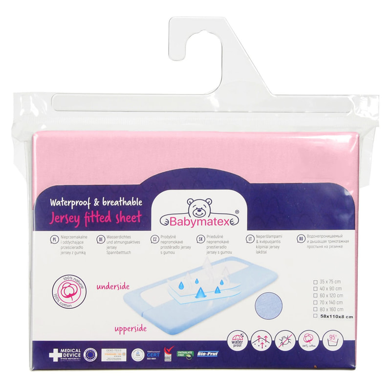 Протектор за матрак с ластик Baby Matex Jersey, 0359-10, 40х90 см.
