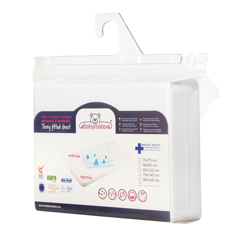 Протектор за матрак с ластик Baby Matex Frotte, 40x90 см., 0361