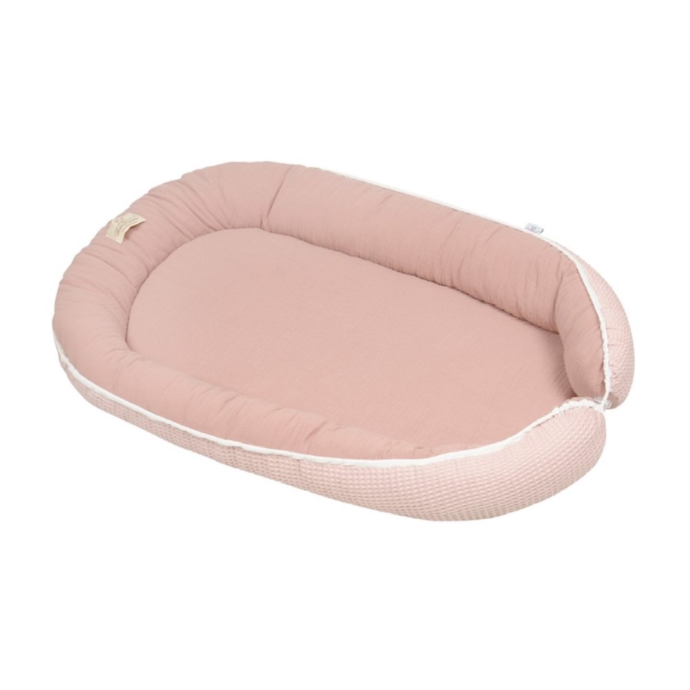 Двулицево бебешко кошче-гнездо Baby Matex Prestige Muslin