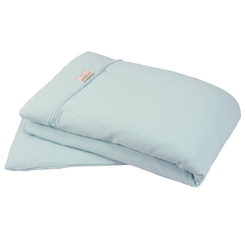 Спален комплект Baby Matex Muslin, 2 ч.,100х135 см, син, 0384-33
