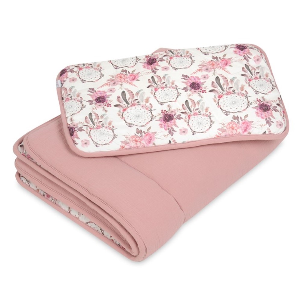 Комплект завивка и възглавница Baby Matex Muslin 0430-01
