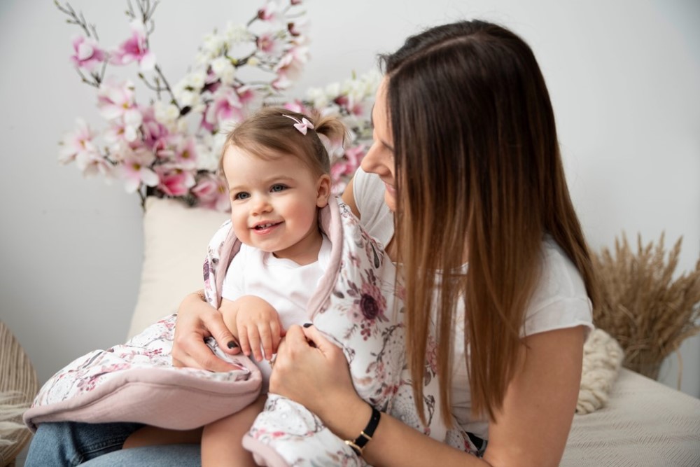 Комплект завивка и възглавница Baby Matex Muslin 0430-01