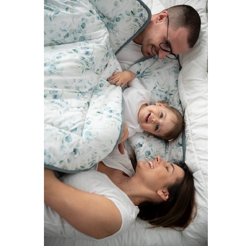 Комплект завивка и възглавница Baby Matex Muslin 0430-02