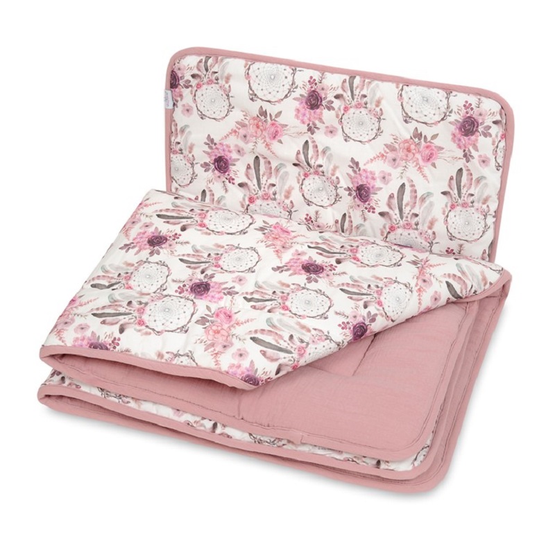 Комплект завивка и възглавница Baby Matex Muslin 135x100, 0431-01