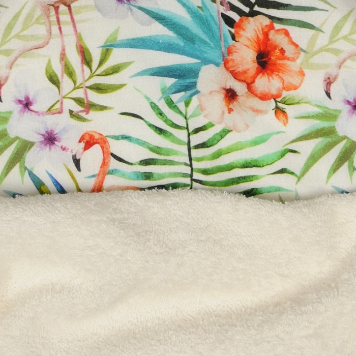 Хавлия за баня Baby Matex Maxi Print с качулка 100х100 см, 0343