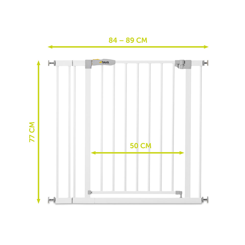 Преграда Open N Stop KD White (incl. 9cm ext.)