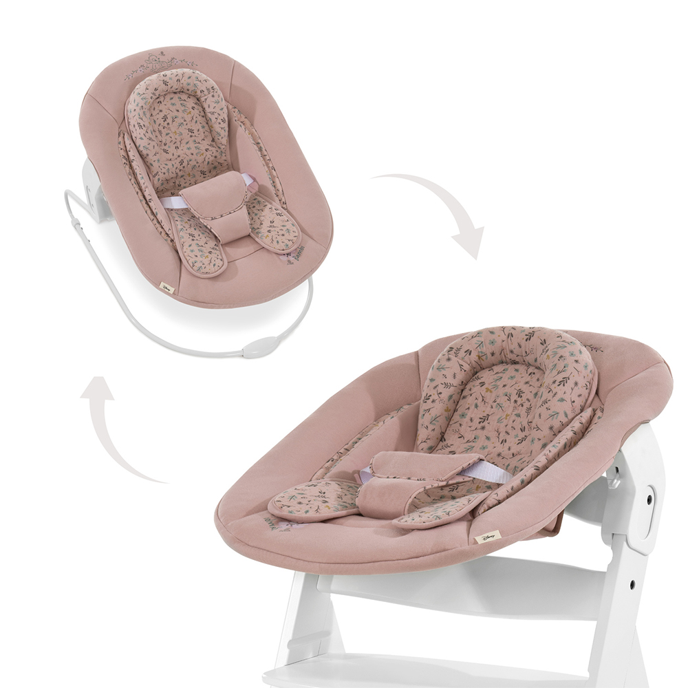 Шезлонг Alpha Bouncer 2в1 Bambi Rose