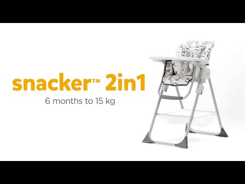 Столче за хранене 2 в 1 Joie snacker™