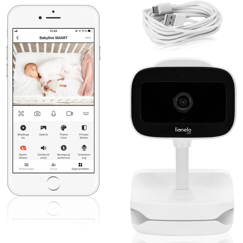 Бебефон с камера Lionelo Babyline Go