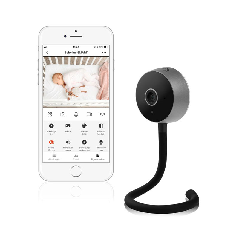 Бебефон Lionelo Babyline Smart Black