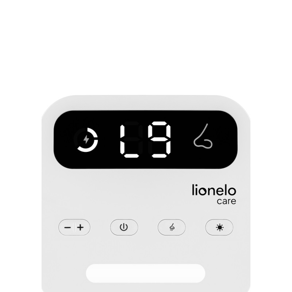 Електрически аспиратор за нос Lionelo Baby Air Flow White