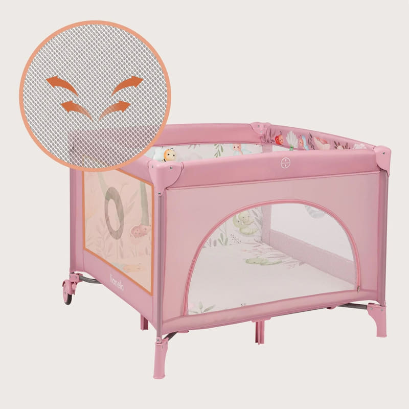 Бебешка кошара за игра Lionelo Mille Plus