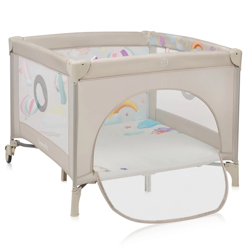 Бебешка кошара за игра Lionelo Mille Plus